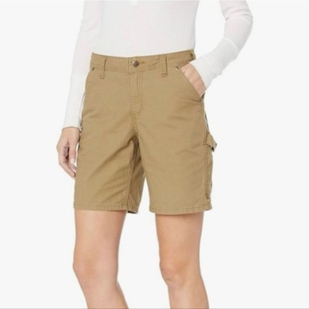 Carhartt Rugged Flex Loose Fit Canvas Work Shorts Size 2